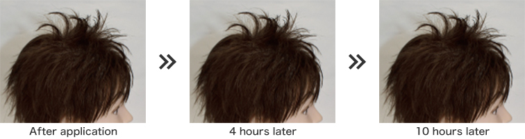 After application 4 hours later 10　hours later